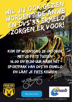 Gratis fietskeuring op DVS 33!